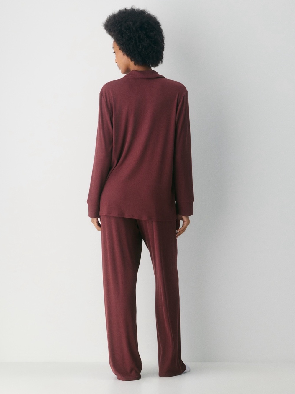 Aritzia Tomorrow Ribbed Pajama Set NWT - Picture 2 of 2